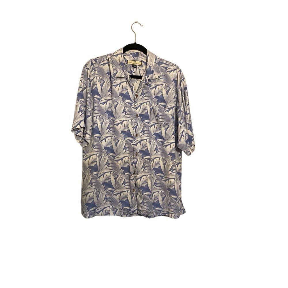 Tommy Bahama men’s 100% silk short sleeve Hawaiian shirt S/M